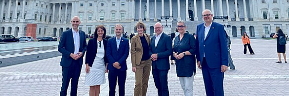 Bürgermeister Andreas Bovenschulte in der USA.