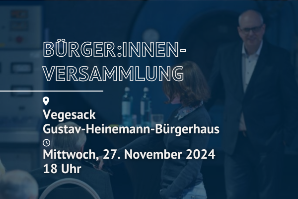 27. November 2024 - Bürger:innenversammlung